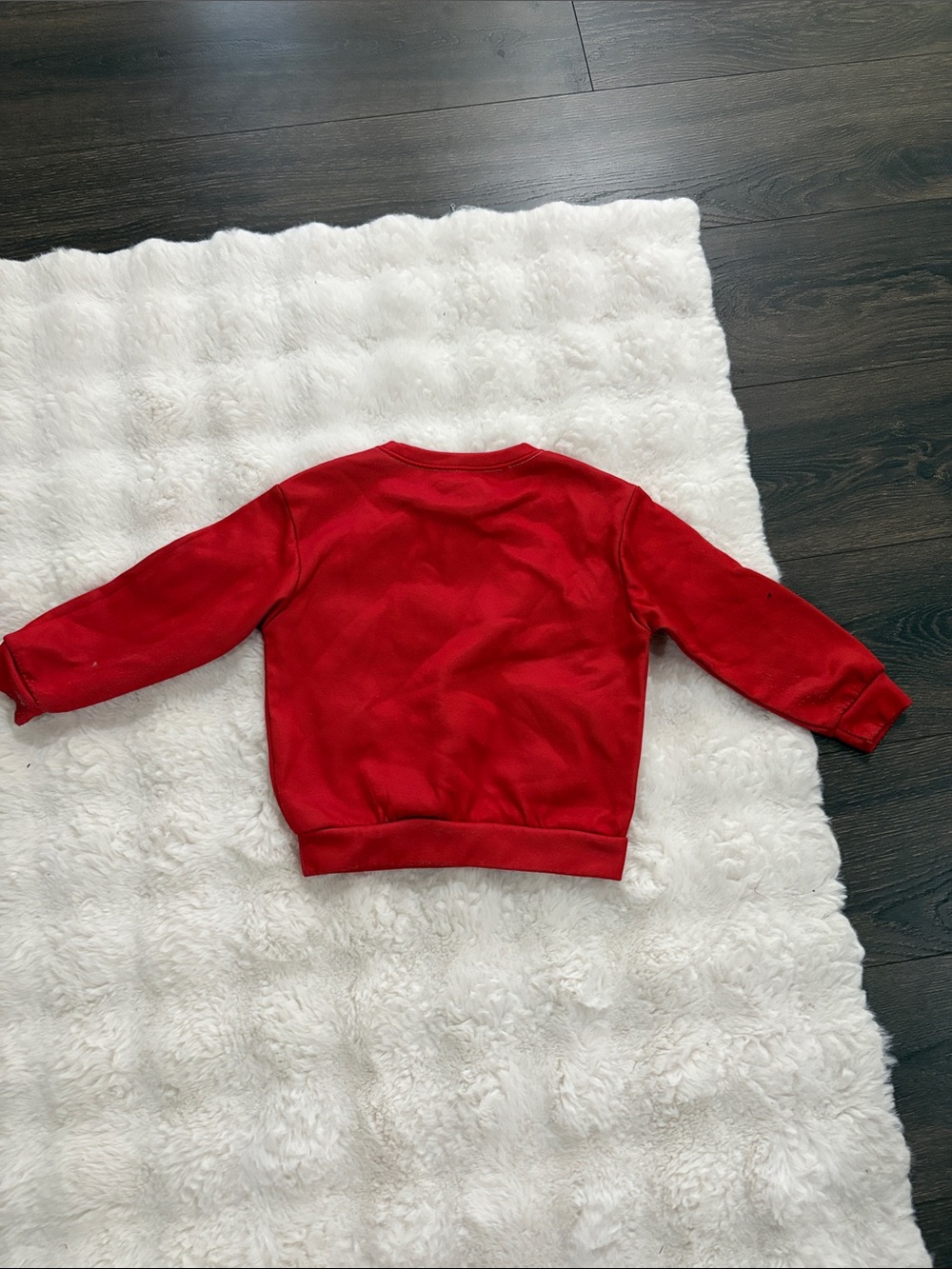 Kids Red 'Love' Heart Sweatshirt - Picture 2 of 2